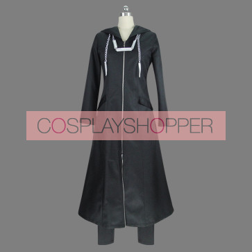 Kingdom Hearts Organization XIII Roxas Halloween Cosplay Costume Long Coat 