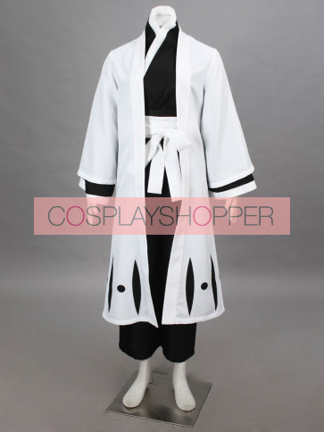 Bleach 10th Division Captain Toshiro Hitsugaya Kimono Suit Cosplay Costume Set