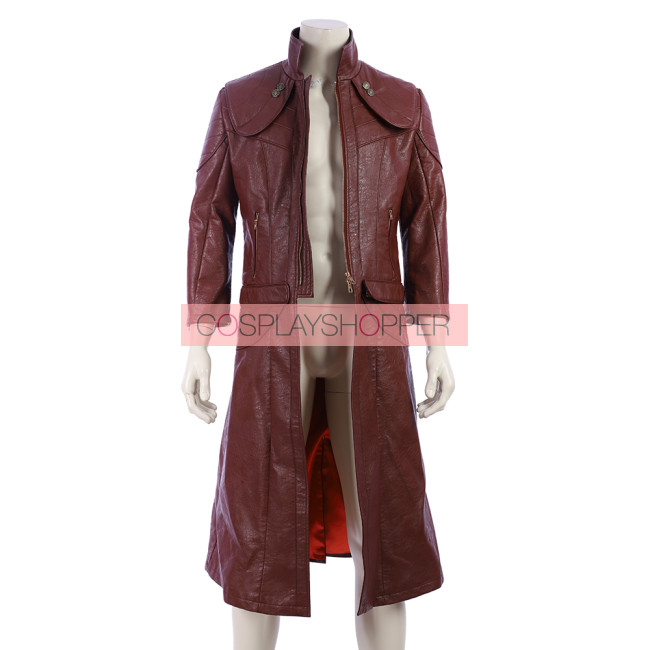 Details about   Unisex's Devil May Cry Dante DMC Cosplay Costume Jacket Coat Cosplay Red Coat