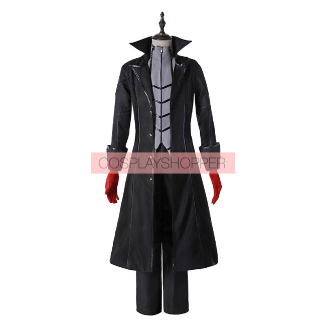 Persona 5 Joker Protagonist Cosplay Costume Uniform Outfit Halloween Suit Coat