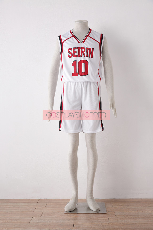 Kuroko's Basketball  No.10 Kuroko no basuke Seirin Kagami Taiga Jersey Costume