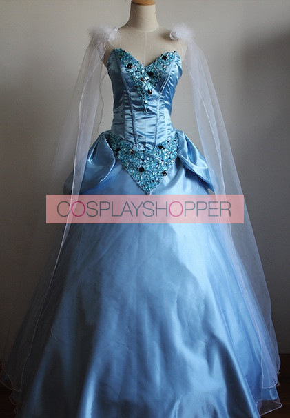 Princess Cinderella Dress Cosplay ...