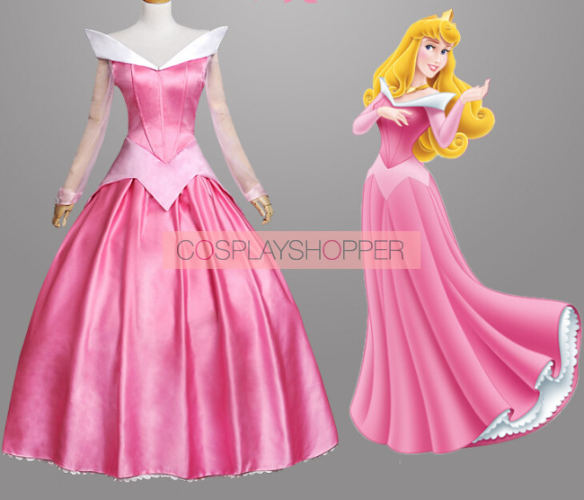 Kukucos Sleeping Beauty Princess Aurora Gorgeous Dress Cosplay Costume Size L