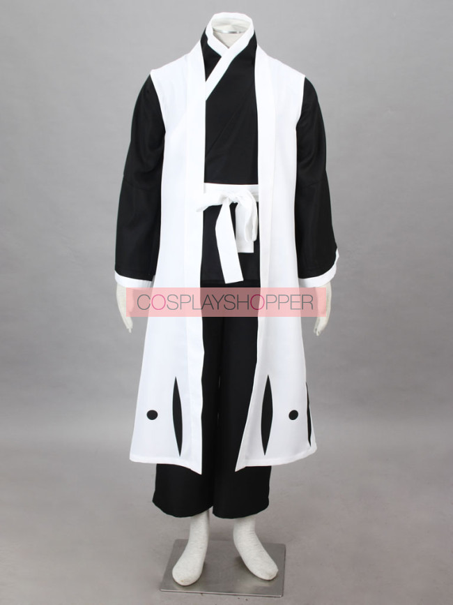 Bleach 10th Division Captain Toshiro Hitsugaya Kimono Suit Cosplay Costume Set